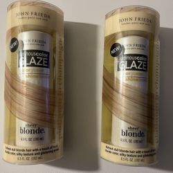 JOHN FREIDA LUMINOUS COLOR GLAZE , SHERR BLONDE 6.5