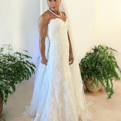 New With Tags Rosa Clara Roxy Size 2