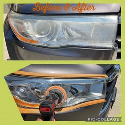 🔥 🔥 Mobile Headlight Restoration  ⭐️🚘⭐️