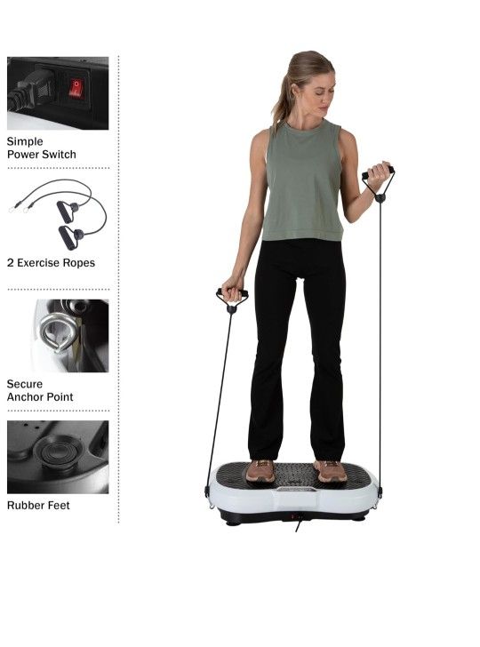 Vibration Plate Exercise Machine Workout Equipment