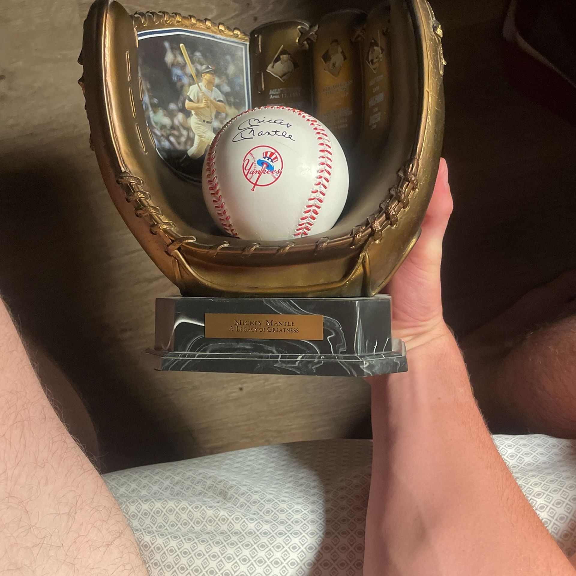 Mickey Mantle Gold Glove