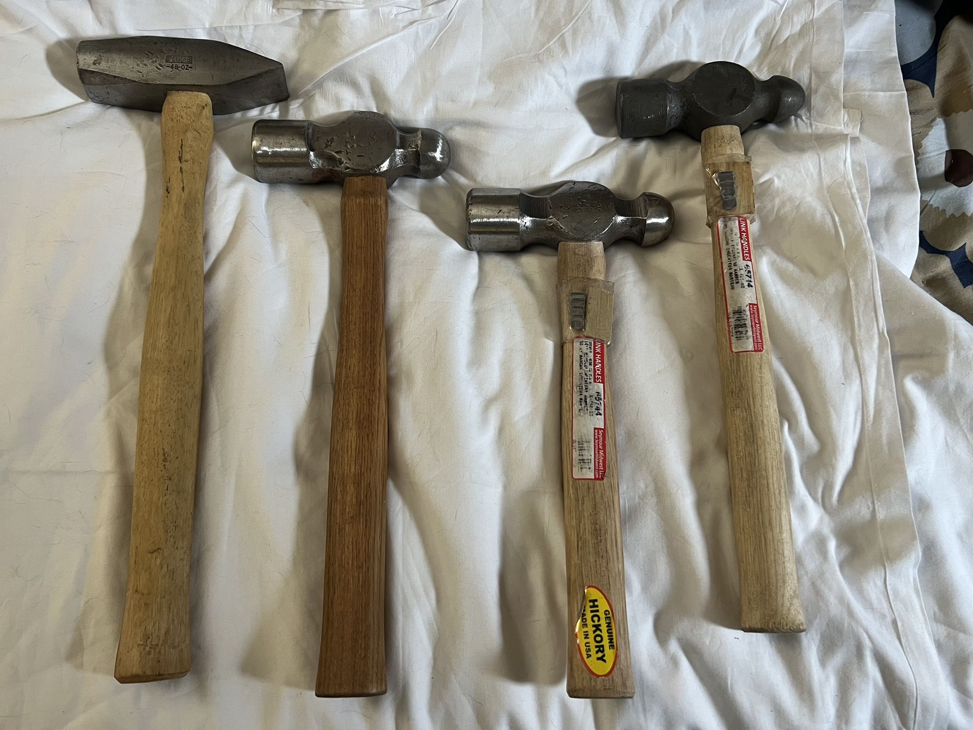 Vintage 48oz Ball Peen Hammers