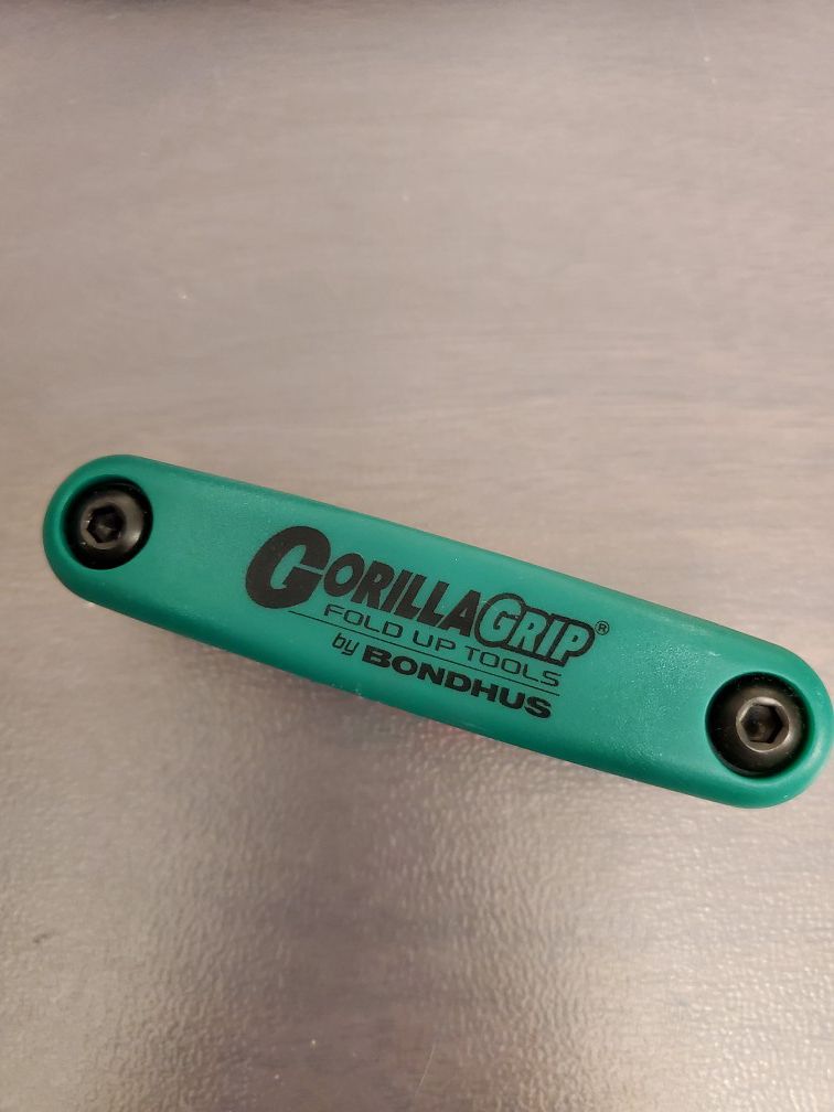Bondhus Gorilla Grip Torx Star Fold Up Wrench Set T6-T25