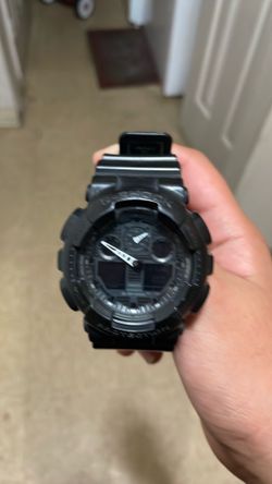 Black G-shock watch