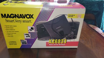 Vintage Magnavox Home and Car CD player