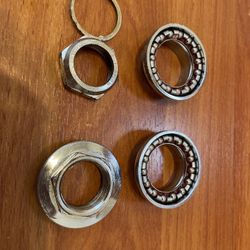 Mongoose Stamped Headset (chrome) Supergoose Californian Expert Bmx Old School Motomag Tange Tioga Bicycle 