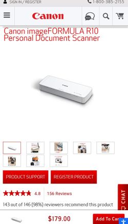 Canon Personal Scanner 