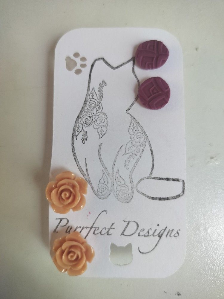 New Rose Earrings