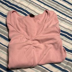 Woman’s Pink Long Sleeve