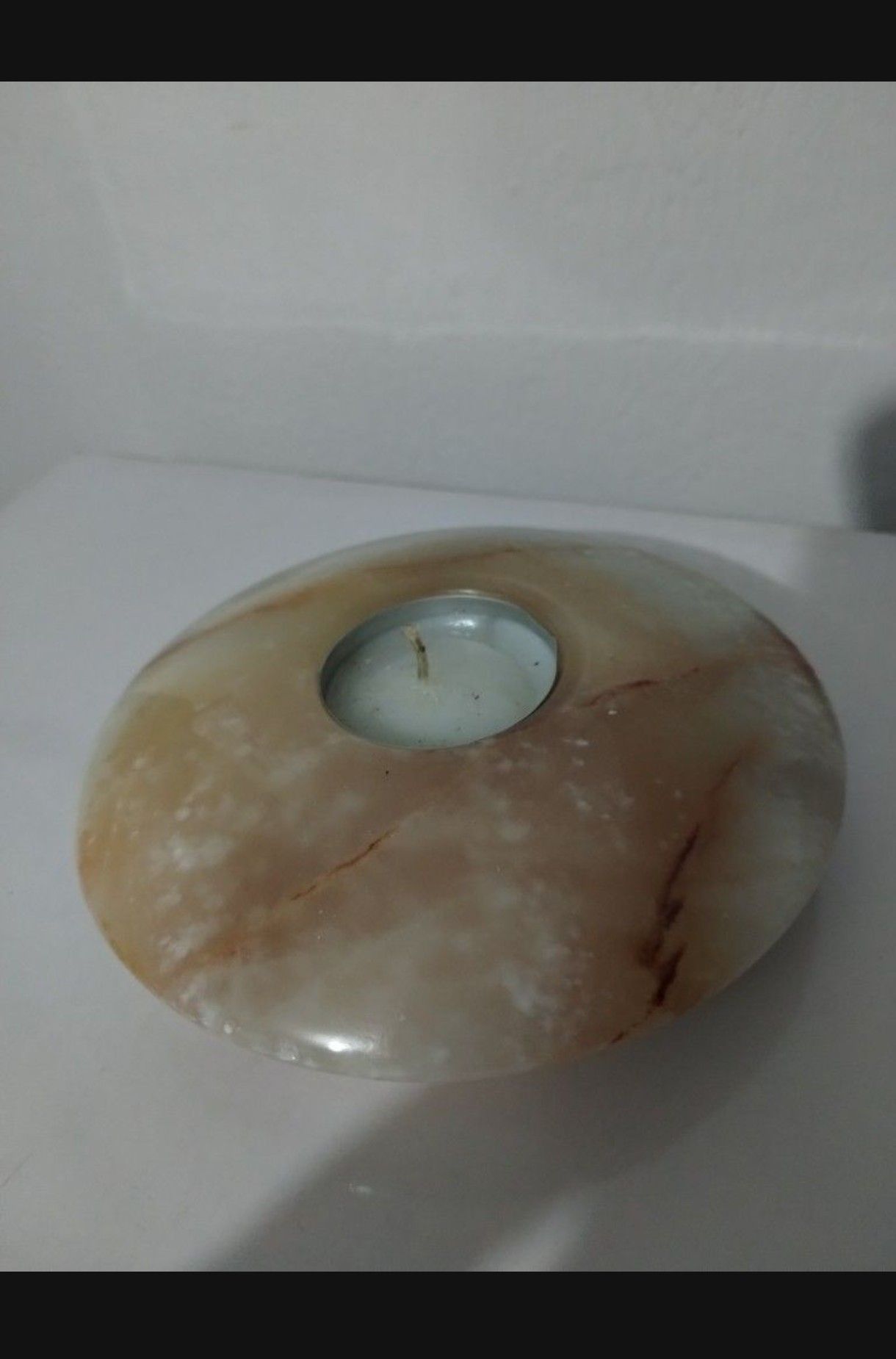 ONIX - MARBLE VOTIVE HOLDER 5"×2" - AB99