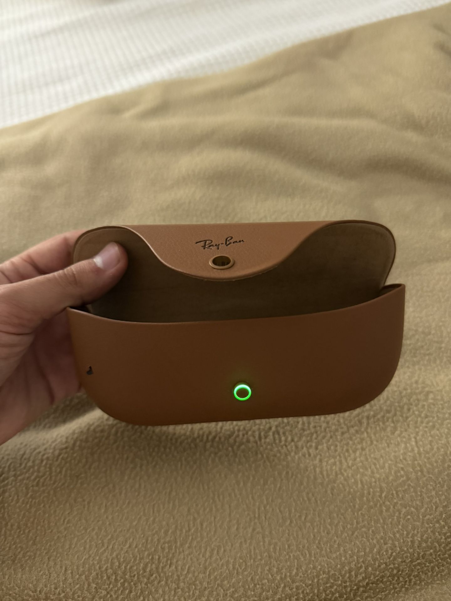 Ray-Ban Meta Smart Glasses Charging Case (Brown, Works Great)