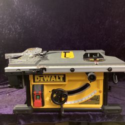 🧰🛠DEWALT 15 Amp Corded 10” Job Site Table Saw(NO ROLLING STAND!)-LIGHTLY USED!-$340!🧰🛠