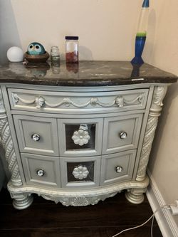Marble Top Night Stand