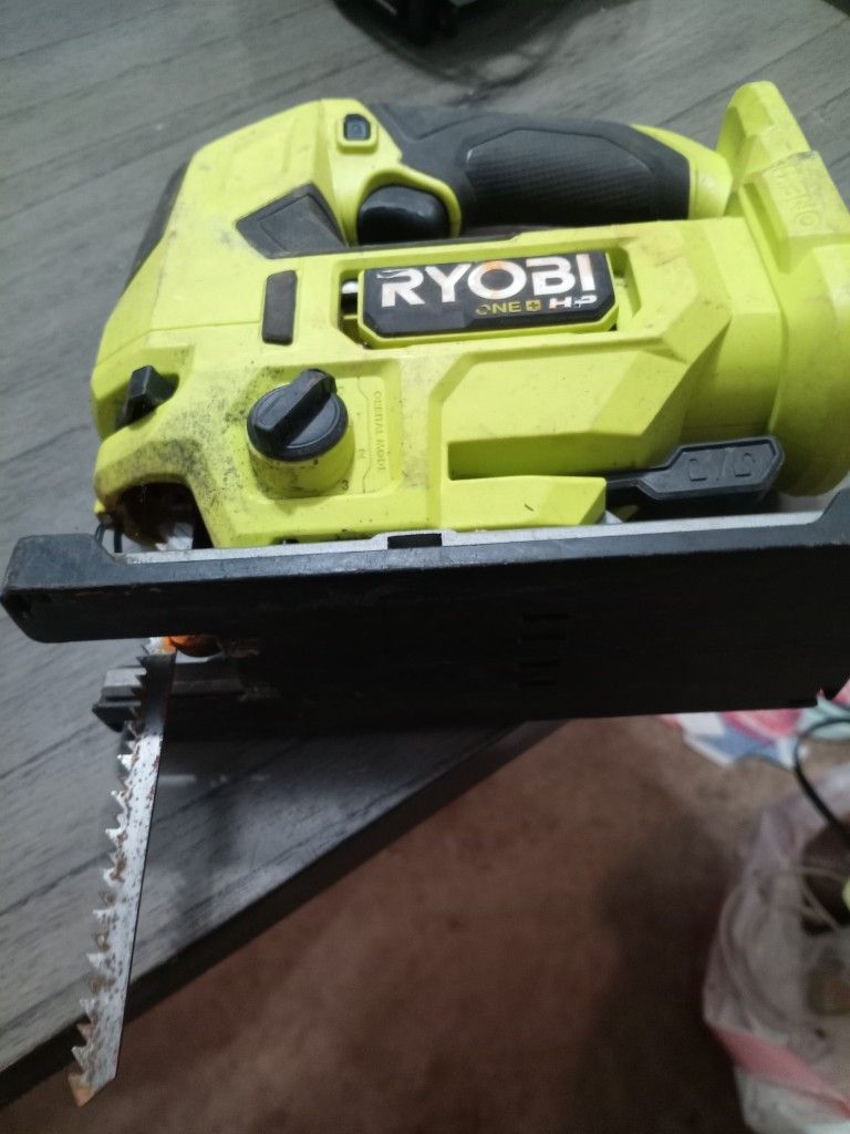 Ryobi One + Cordless Brushless   Jigsaw   Tool Only