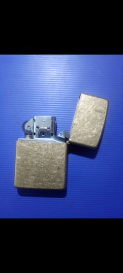 Zippo lighter brass