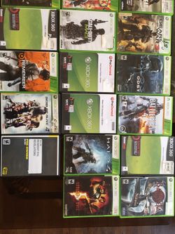 XBox 360 w/ Games