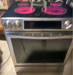 Samsung Stainless Slide In Ceramic Range