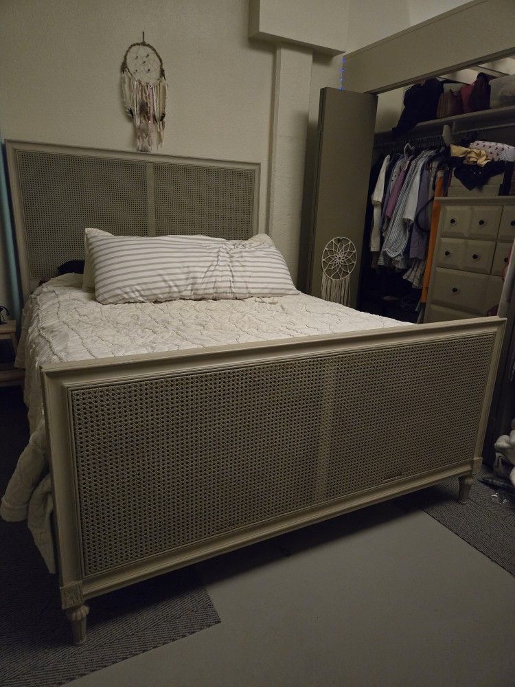 Restoration Hardware Queen Bed Frame