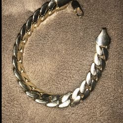 $60 Cuban Bracelet 18k Gold Plated 