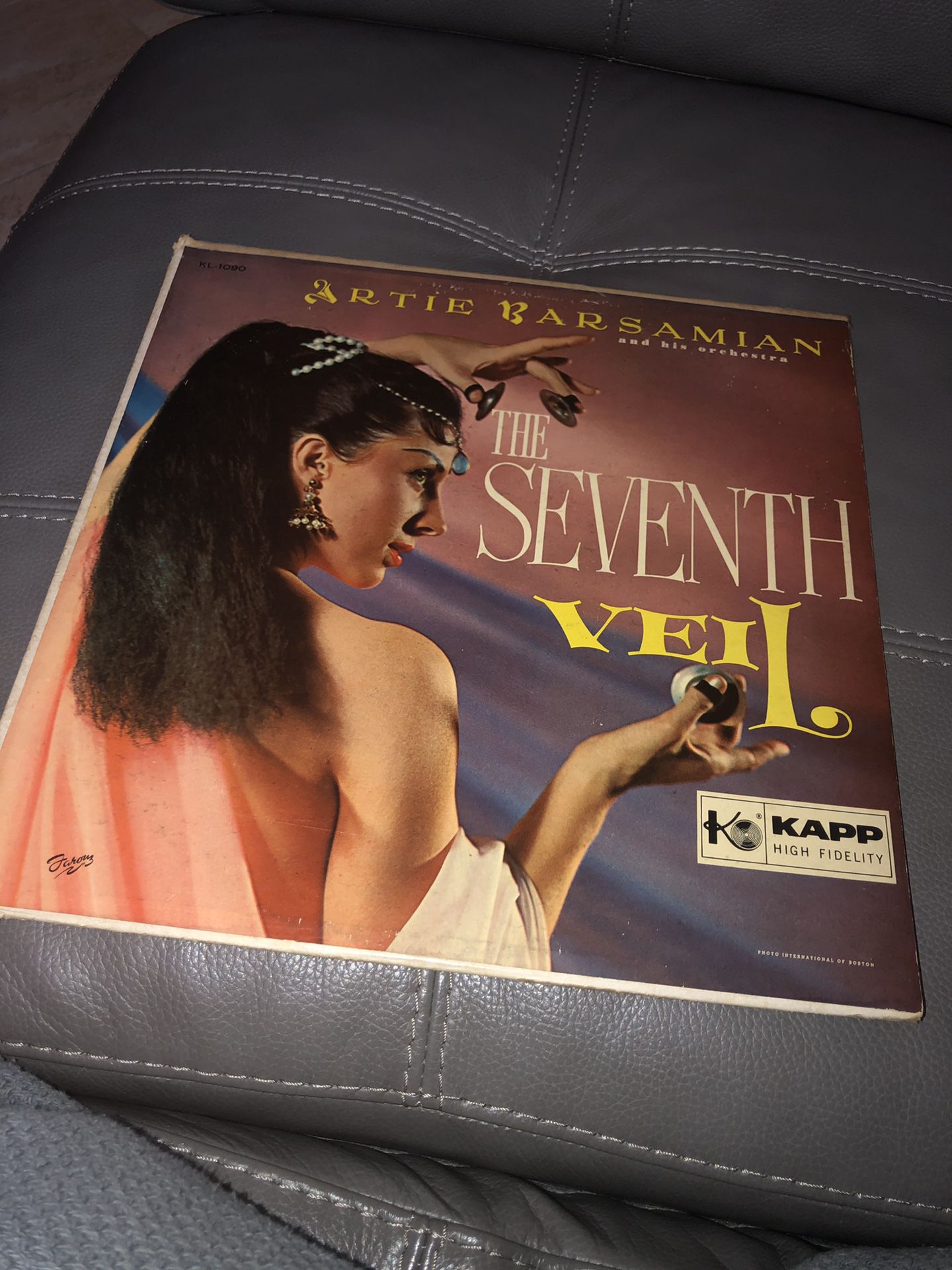 Artie Barsamian And His Orchestra - Seventh Veil - Lp Vinyl Record