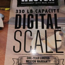 Digital scale open box never used