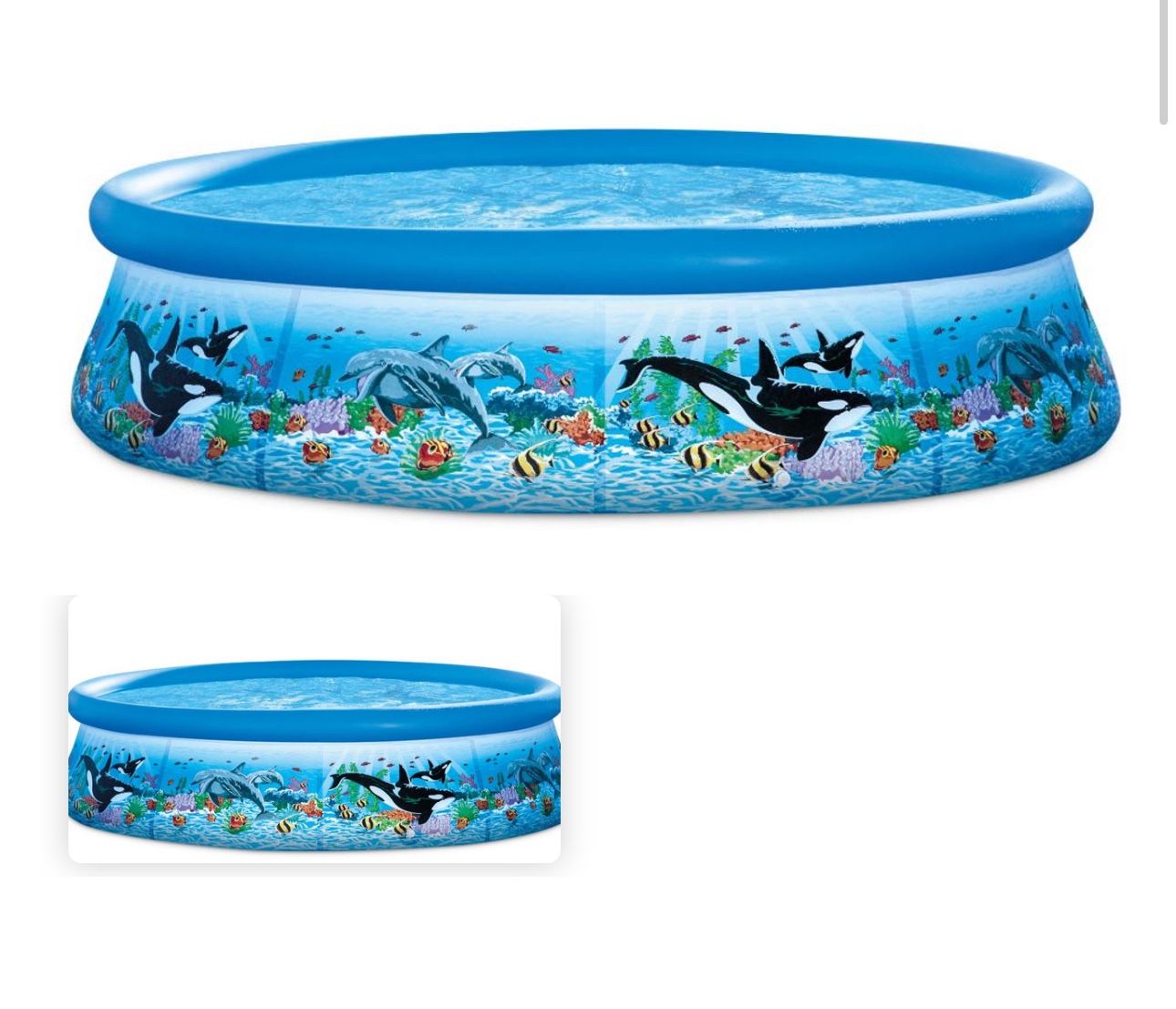 Intex Easy Set Pool - Ocean Reef Edition