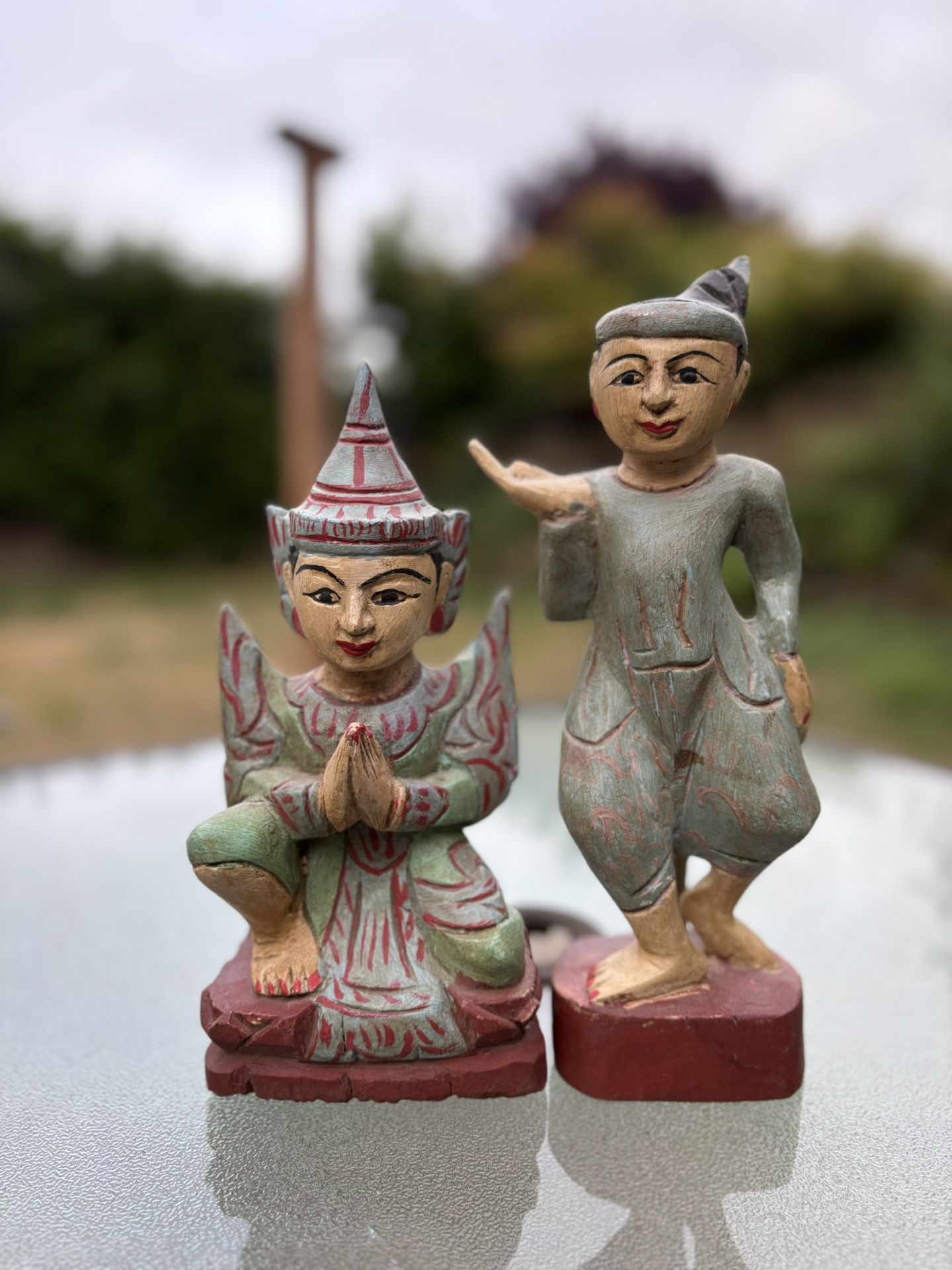 Burmese Wooden Sculptures