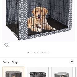 2 Dog Crate Covers 