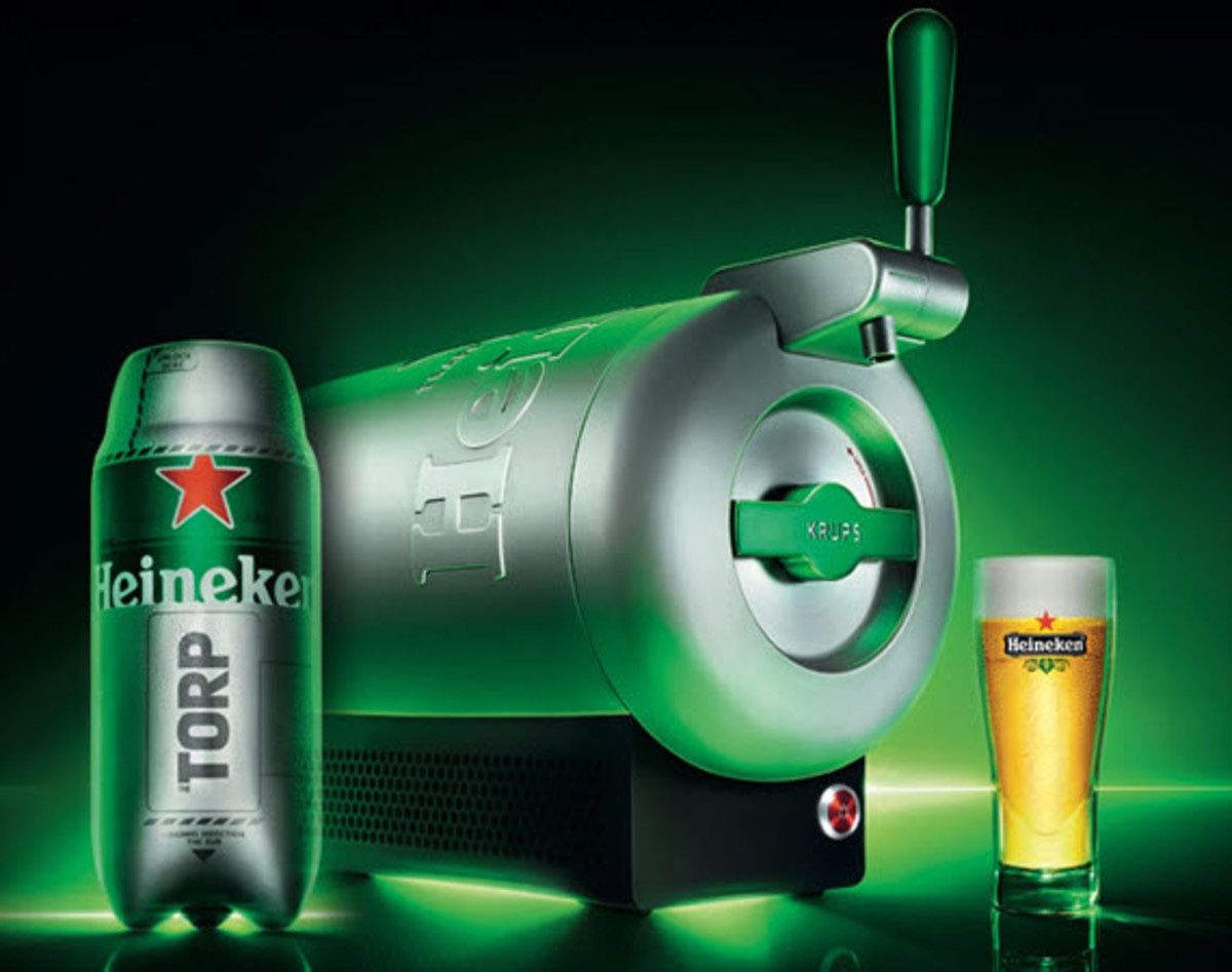 RARE BRAND NEW THE SUB Heineken Edition - 2L Beer dispenser Draft Home System
