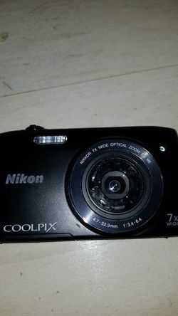 Nikon coolpix 7xwide camera
