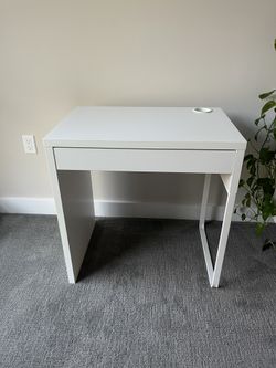 MICKE Desk, white, 28 3/4x19 5/8 - IKEA