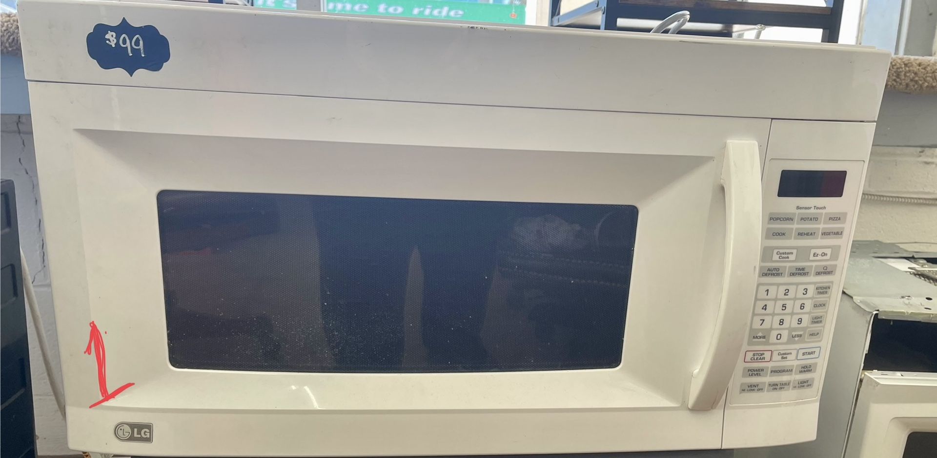 Microwave Ovens - Over The Range! Cream, White, Black, Stainless! Whirlpool, Kenmore, Lg! Guaranteed! 