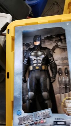 Justice league 9 piece Tactical suit BATMAN BIG FIGS 19"