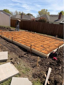 Concrete base
