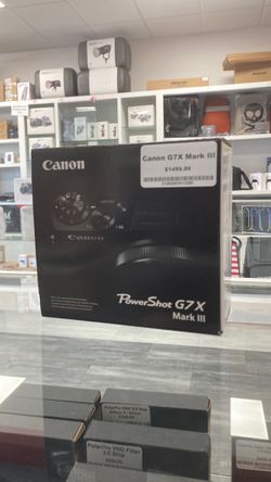 Canon PowerShot G7X Mark III