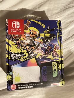 Nintendo Switch Splatoon Edition HK