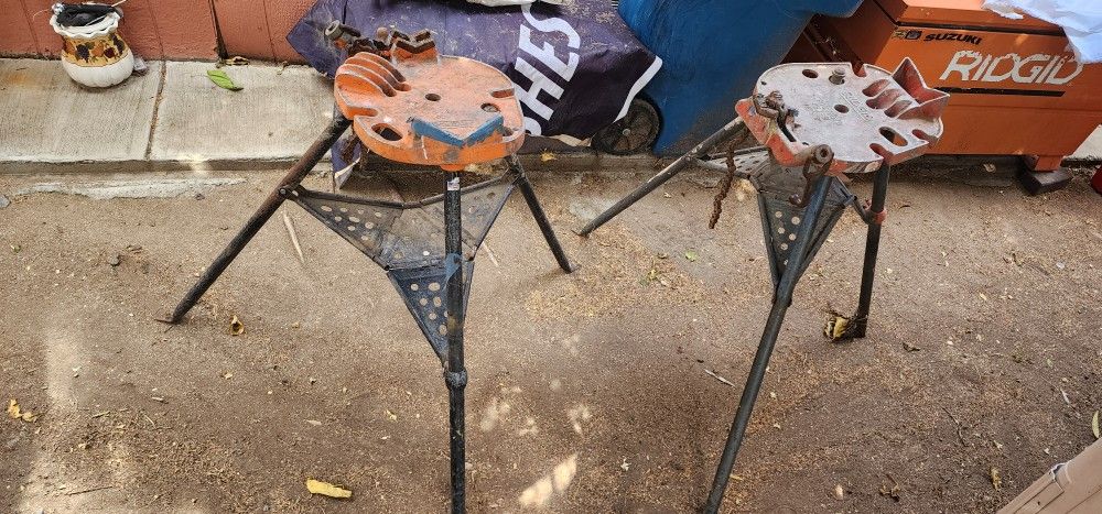 One Ridgid Tripod And One Jackson Tripod $150 Each Or $200 For Both
