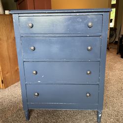 Blue Dresser