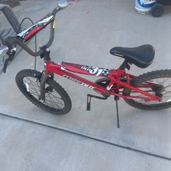 20" Dynacraft Wipeout Boys Bike, BMX, Blue, Kids Age 7-14 Years