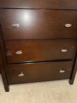 Real wood dresser