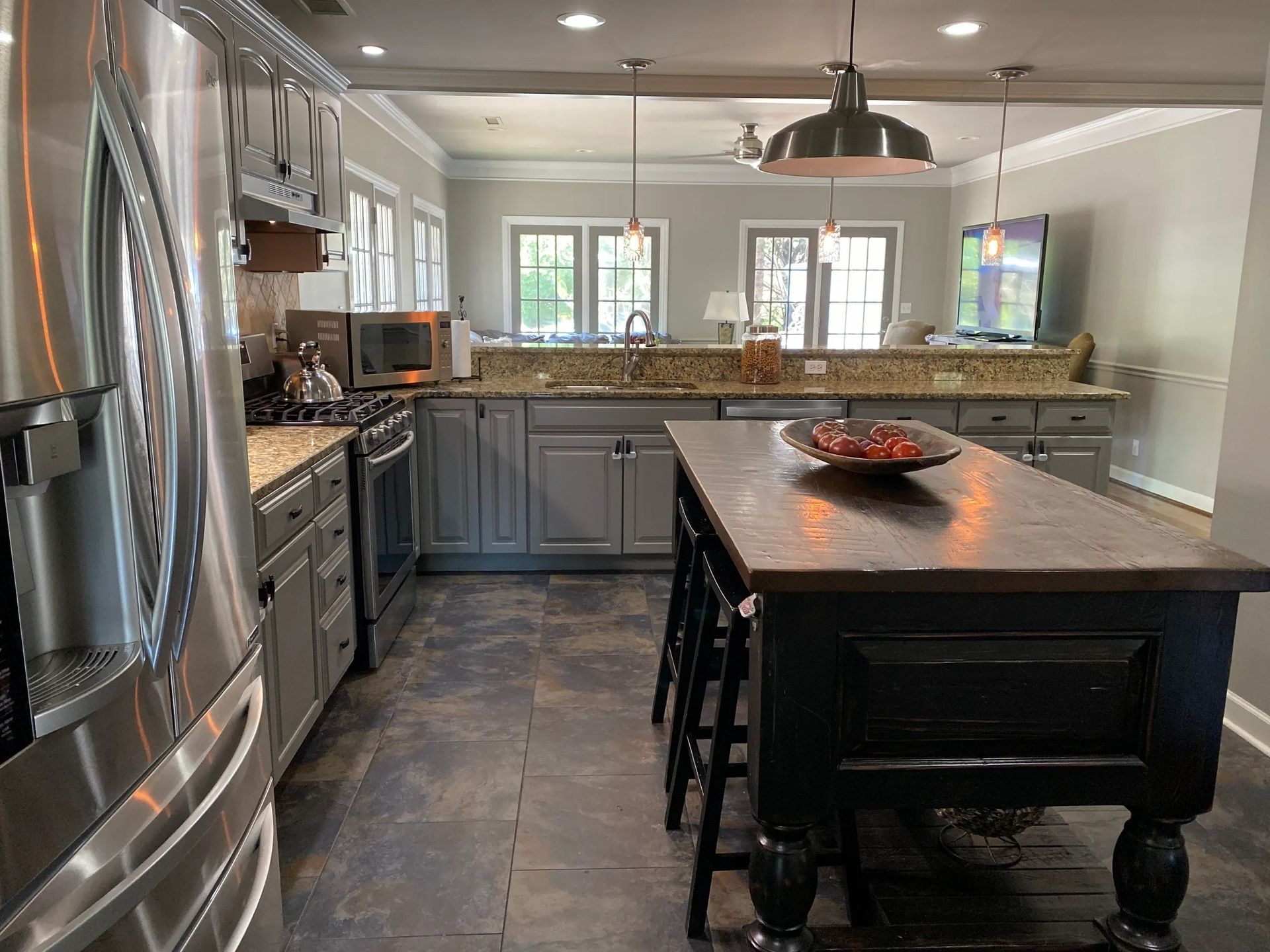 Kitchen Island by Karmal Skillington