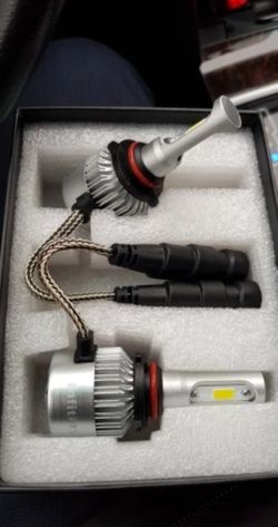 2x LED Headlight Bulbs (White 6500K ) 72W, 8000 lumens, *6 Months Warranty*