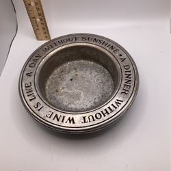 Vintage Wine Coaster (D8)