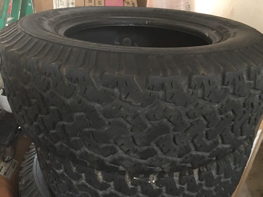Tires 18 bfgoodrich