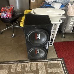 12” Mtx Speakers In Box