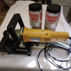 Chicago Electric Biscuit Joiner w/#10@#20Biscuits