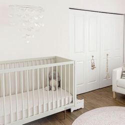 West Elm Audrey Crib with toddler inserts