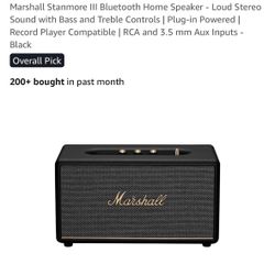 NEW/UNOPENED Marshall Stanmore III Speaker