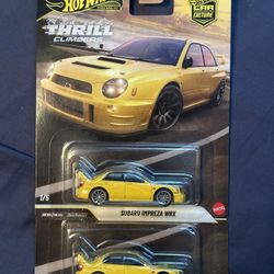 Hot Wheels Premium Subaru Impreza WRX 1/5 Thrill Climbers 