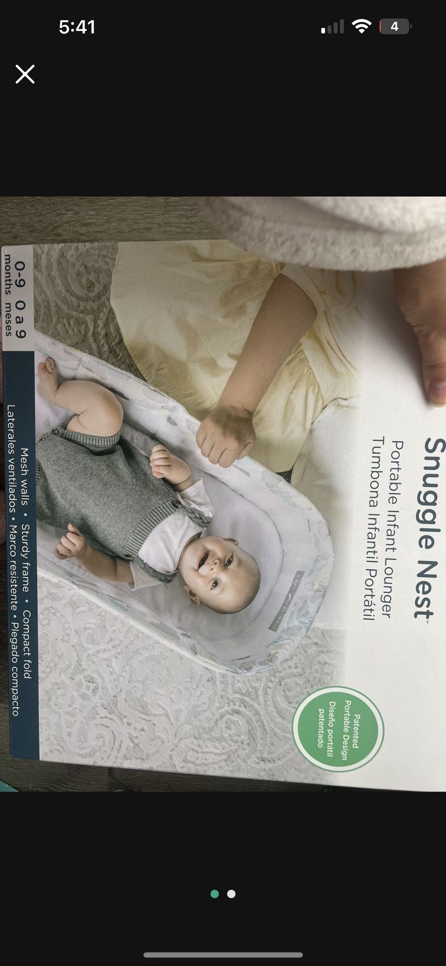 Snuggle Nest Bassinet 